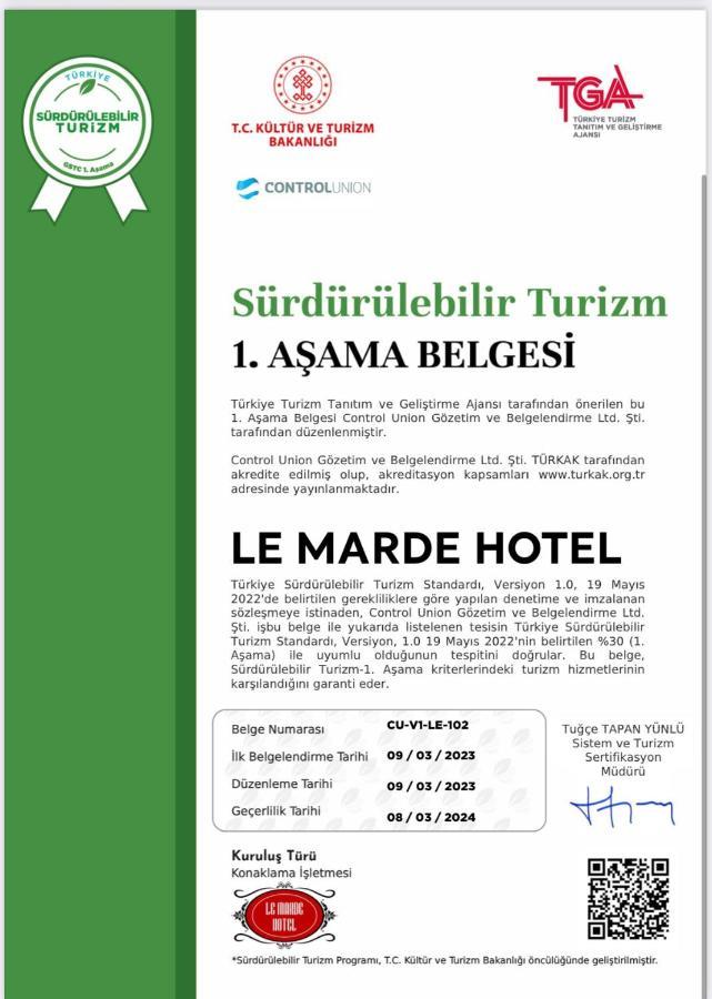 Le Marde Hotel Istanbul Eksteriør bilde